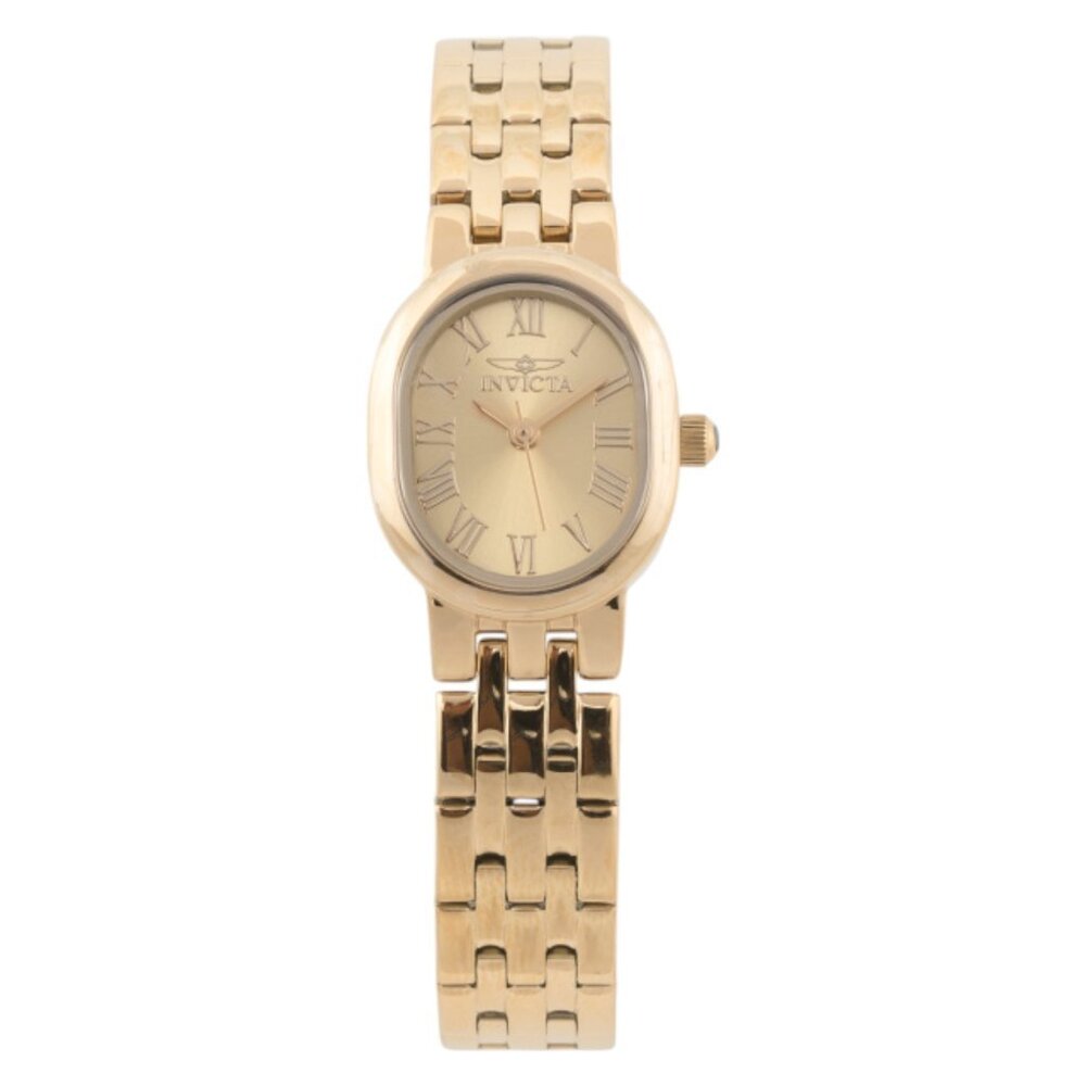 INVICTA Women's Angel Lady Stainless Steel Gold Dial Watch